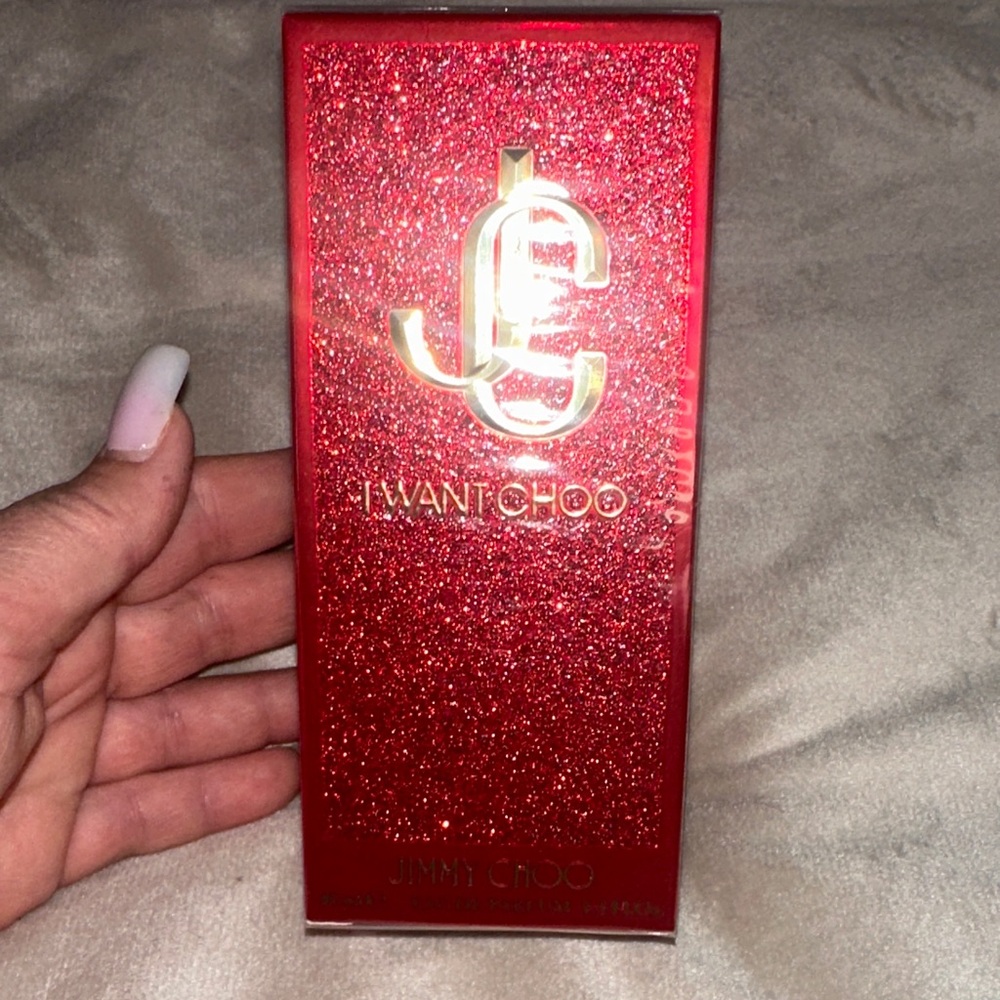 Jimmy Choo Sparkling Red Perfume Box